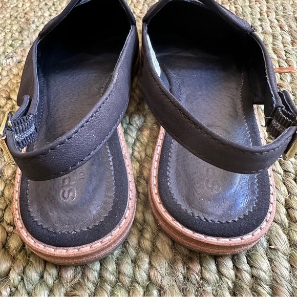 Sperry Saybrook Slingback Suede Leather Black Size 6.5 NWOB - Picture 6 of 9